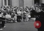 Image of Avenue John F Kennedy inauguration Luxembourg, 1964, second 40 stock footage video 65675079867