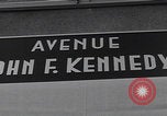 Image of Avenue John F Kennedy ceremony Luxembourg, 1964, second 32 stock footage video 65675079869