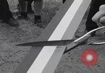 Image of Avenue John F Kennedy ceremony Luxembourg, 1964, second 58 stock footage video 65675079869