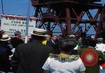 Image of USS Nimitz keel laying Newport News Virginia USA, 1968, second 16 stock footage video 65675079880