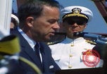 Image of USS Nimitz keel laying Newport News Virginia USA, 1968, second 60 stock footage video 65675079880