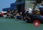 Image of USS Nimitz keel laying ceremony Newport News Virginia USA, 1968, second 7 stock footage video 65675079881