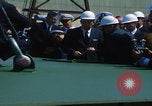Image of USS Nimitz keel laying ceremony Newport News Virginia USA, 1968, second 9 stock footage video 65675079881