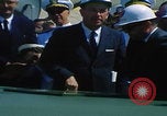 Image of USS Nimitz keel laying ceremony Newport News Virginia USA, 1968, second 10 stock footage video 65675079881