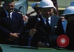 Image of USS Nimitz keel laying ceremony Newport News Virginia USA, 1968, second 23 stock footage video 65675079881