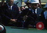 Image of USS Nimitz keel laying ceremony Newport News Virginia USA, 1968, second 24 stock footage video 65675079881