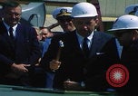 Image of USS Nimitz keel laying ceremony Newport News Virginia USA, 1968, second 25 stock footage video 65675079881