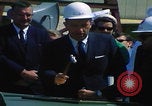 Image of USS Nimitz keel laying ceremony Newport News Virginia USA, 1968, second 27 stock footage video 65675079881