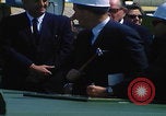 Image of USS Nimitz keel laying ceremony Newport News Virginia USA, 1968, second 37 stock footage video 65675079881