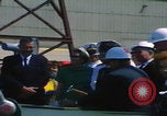 Image of USS Nimitz keel laying ceremony Newport News Virginia USA, 1968, second 61 stock footage video 65675079881