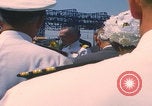 Image of USS Nimitz keel laying Newport News Virginia USA, 1968, second 27 stock footage video 65675079882