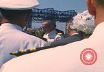Image of USS Nimitz keel laying Newport News Virginia USA, 1968, second 29 stock footage video 65675079882