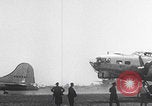 Image of B-17s Flying Fortresses take off WWII Romania, 1944, second 4 stock footage video 65675079888