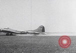 Image of B-17s Flying Fortresses take off WWII Romania, 1944, second 15 stock footage video 65675079888