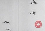 Image of B-17s Flying Fortresses take off WWII Romania, 1944, second 55 stock footage video 65675079888
