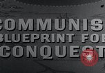 Image of Communist Blueprint for Conquest United States USA, 1956, second 10 stock footage video 65675079896