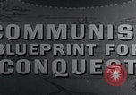 Image of Communist Blueprint for Conquest United States USA, 1956, second 11 stock footage video 65675079896