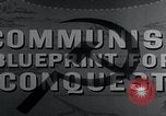 Image of Communist Blueprint for Conquest United States USA, 1956, second 14 stock footage video 65675079896