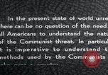 Image of Communist Blueprint for Conquest United States USA, 1956, second 27 stock footage video 65675079896