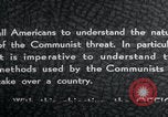 Image of Communist Blueprint for Conquest United States USA, 1956, second 30 stock footage video 65675079896