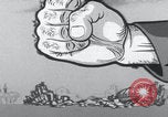 Image of Communist fist cartoon United States USA, 1956, second 28 stock footage video 65675079897