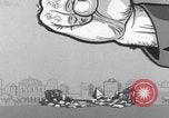 Image of Communist fist cartoon United States USA, 1956, second 32 stock footage video 65675079897
