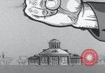 Image of Communist fist cartoon United States USA, 1956, second 33 stock footage video 65675079897