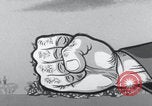 Image of Communist fist cartoon United States USA, 1956, second 34 stock footage video 65675079897