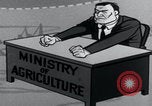 Image of Cartoon communists take over agriculture United States USA, 1956, second 7 stock footage video 65675079901