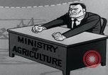 Image of Cartoon communists take over agriculture United States USA, 1956, second 8 stock footage video 65675079901