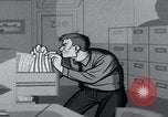 Image of Cartoon communists take over agriculture United States USA, 1956, second 55 stock footage video 65675079901