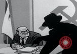 Image of Cartoon communists take over agriculture United States USA, 1956, second 62 stock footage video 65675079901