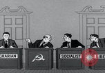 Image of Cold War cartoon communist conspires United States USA, 1956, second 60 stock footage video 65675079902