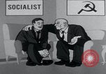 Image of cartoon communists fraudulent elections United States USA, 1956, second 17 stock footage video 65675079904