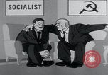 Image of cartoon communists fraudulent elections United States USA, 1956, second 19 stock footage video 65675079904