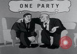 Image of cartoon communists fraudulent elections United States USA, 1956, second 36 stock footage video 65675079904