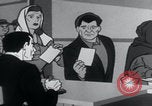 Image of cartoon communists fraudulent elections United States USA, 1956, second 48 stock footage video 65675079904