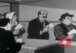 Image of cartoon communists fraudulent elections United States USA, 1956, second 56 stock footage video 65675079904