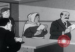 Image of cartoon communists fraudulent elections United States USA, 1956, second 58 stock footage video 65675079904