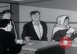 Image of cartoon communists fraudulent elections United States USA, 1956, second 62 stock footage video 65675079904