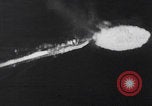 Image of Japanese planes and ships strafed in Leyte WWII Philippines, 1944, second 17 stock footage video 65675079909