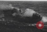 Image of Japanese planes and ships strafed in Leyte WWII Philippines, 1944, second 25 stock footage video 65675079909