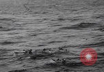 Image of Japanese planes and ships strafed in Leyte WWII Philippines, 1944, second 29 stock footage video 65675079909