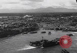 Image of Japanese planes and ships strafed in Leyte WWII Philippines, 1944, second 43 stock footage video 65675079909