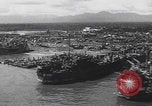Image of Japanese planes and ships strafed in Leyte WWII Philippines, 1944, second 45 stock footage video 65675079909