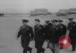 Image of General Eisenhower inspects Ninth Air Force Base England United Kingdom, 1944, second 17 stock footage video 65675079916