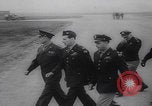 Image of General Eisenhower inspects Ninth Air Force Base England United Kingdom, 1944, second 19 stock footage video 65675079916