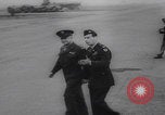 Image of General Eisenhower inspects Ninth Air Force Base England United Kingdom, 1944, second 26 stock footage video 65675079916