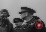 Image of General Eisenhower inspects Ninth Air Force Base England United Kingdom, 1944, second 27 stock footage video 65675079916