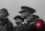 Image of General Eisenhower inspects Ninth Air Force Base England United Kingdom, 1944, second 28 stock footage video 65675079916